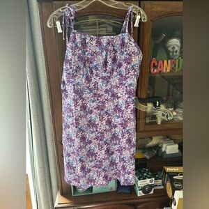 Vibrant Floral Mini Dress